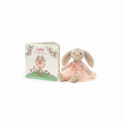 Jellycat Lottie The Ballet Bunny and Lottie Bunny Ballet USA | 51243TBCJ